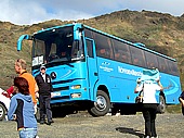 Tourbus in dem "Mond"-Gelnde