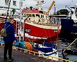 Ruhig geht es im Fischereihafen Killybegs zu. Die Kutter liegen wegen berhhter Fangquoten an der Leine. Brssel hat bemerkt, mit welchen Tricks eine niedrige Fangquote erzielt wurde.