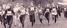 1967 Waldlauf in Zeulenroda: Brbel POSER und Wolfgang GRBNER konnten mit ihren Leistungen  zur Deutschen Crossmeisterschaft gemeldet werden