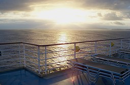 Sonnenaufgang vor Puerto Rico
