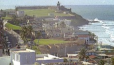 Festung von Land aus gesehen
